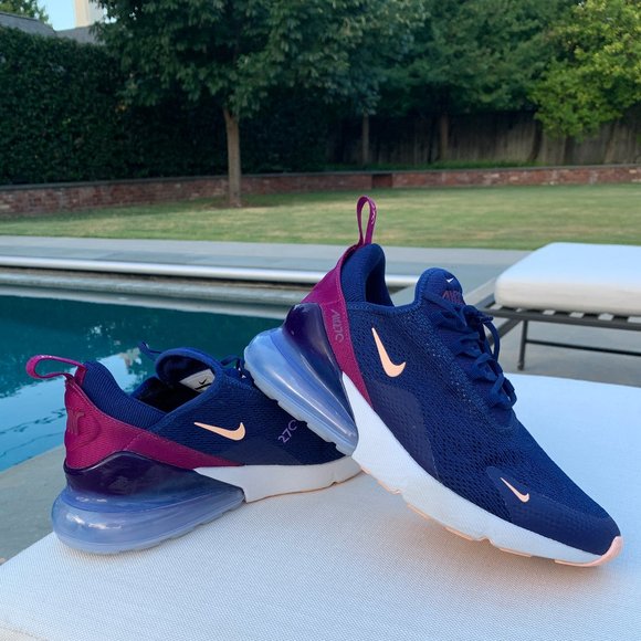 nike air max 27 navy blue